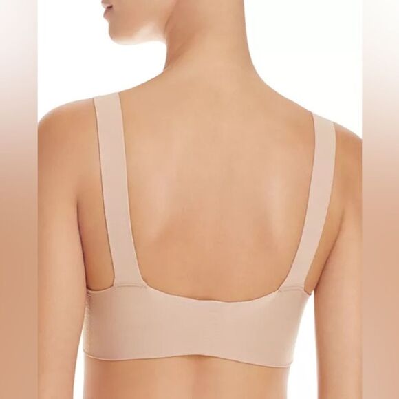 Spanx Underwire Bra Front Close Brallelujah Full Coverage 30011R Rose 32D NEW - Picture 2 of 7